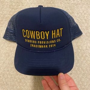 Sendero Provisions Cowboy Trucker Hat - Navy